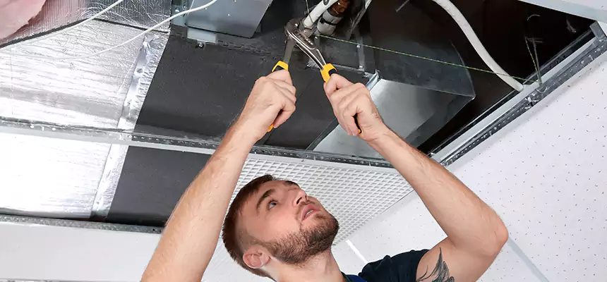 Targeted HVAC Coil & Plenum Commercial Duct Sanitization in Brent